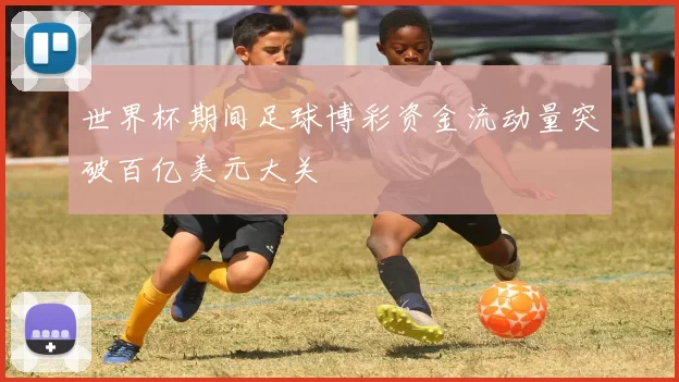 世界杯期间足球博彩资金流动量突破百亿美元大关